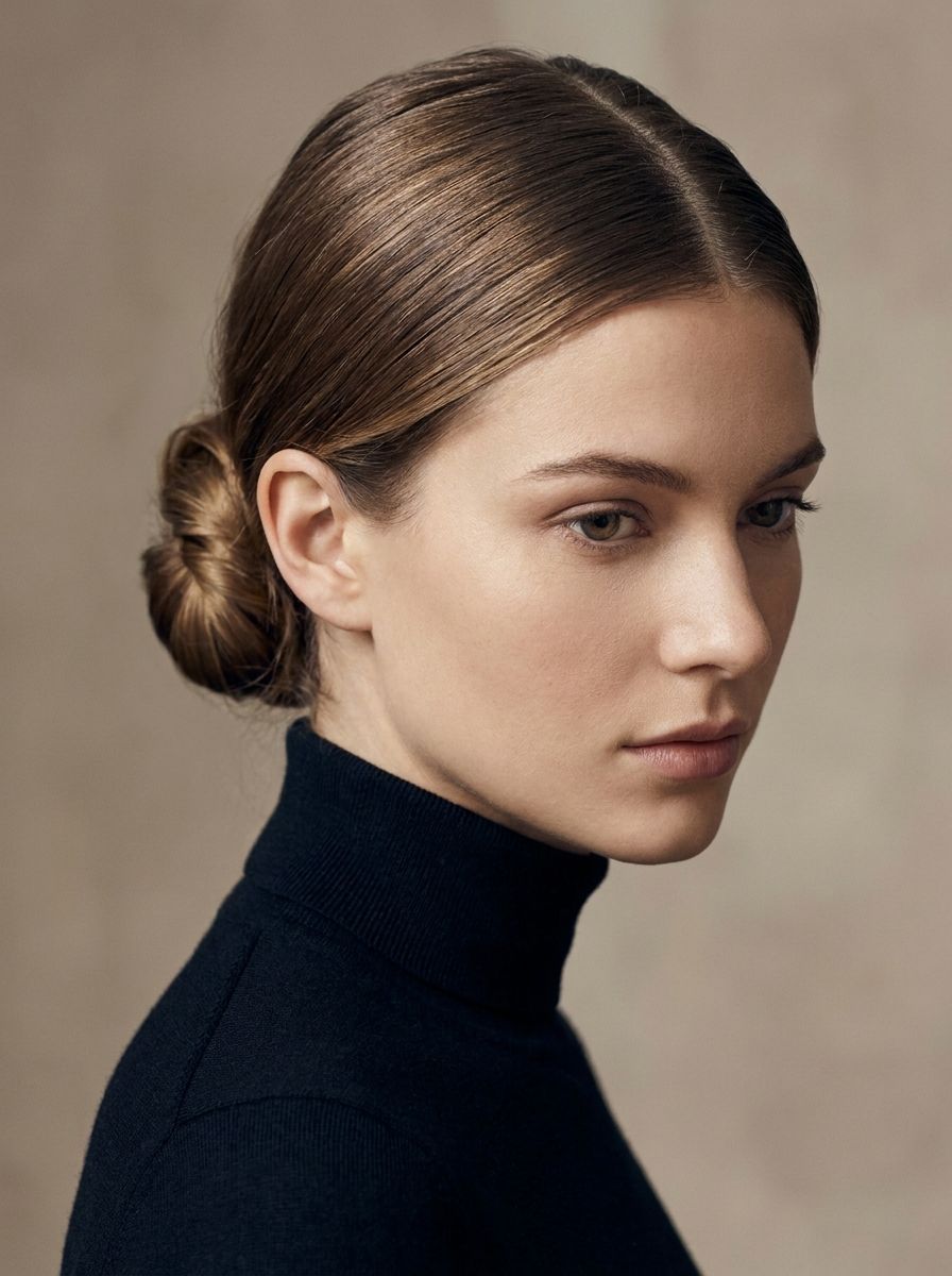 Sleek Low Bun - Frisuren 2026
